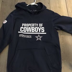Nike Dallas Cowboys Hoodie Navy Size S